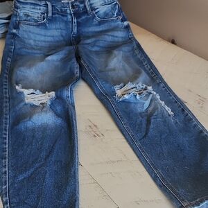 Cello Womens Distressed Blue Jeans Size 11